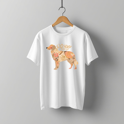 LY Tee Retriever Dad Print Classic Crew T-Shirt | Unisex | 100% cotton | Regular fit