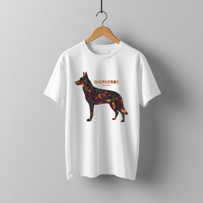 LY Tee GSD Are Loyal Print Classic Crew T-Shirt | Unisex | 100% cotton | Regular fit