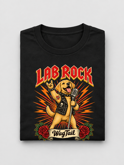 LY Tee Lab Rock Print Unisex Oversized Standard T-Shirt | 100% cotton | Oversized fit