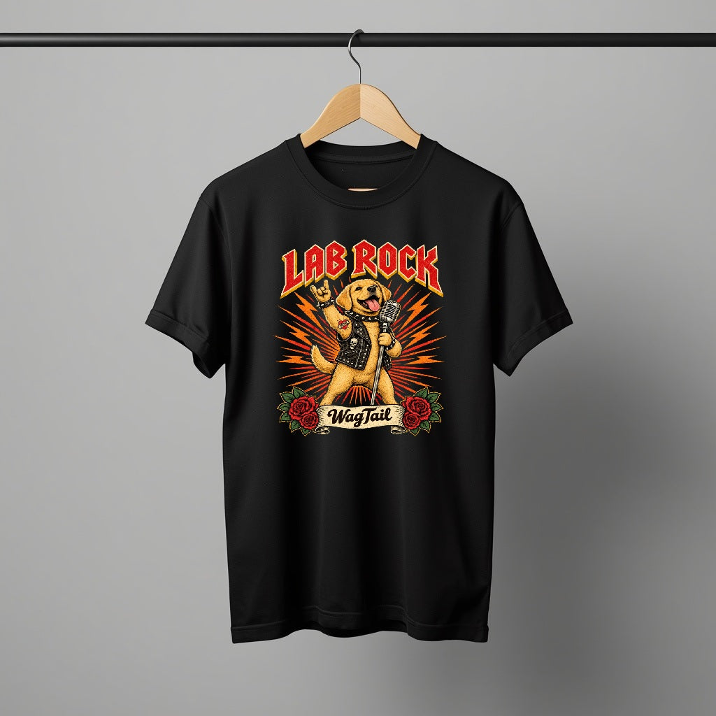 LY Tee Lab Rock Print Unisex Oversized Standard T-Shirt | 100% cotton | Oversized fit