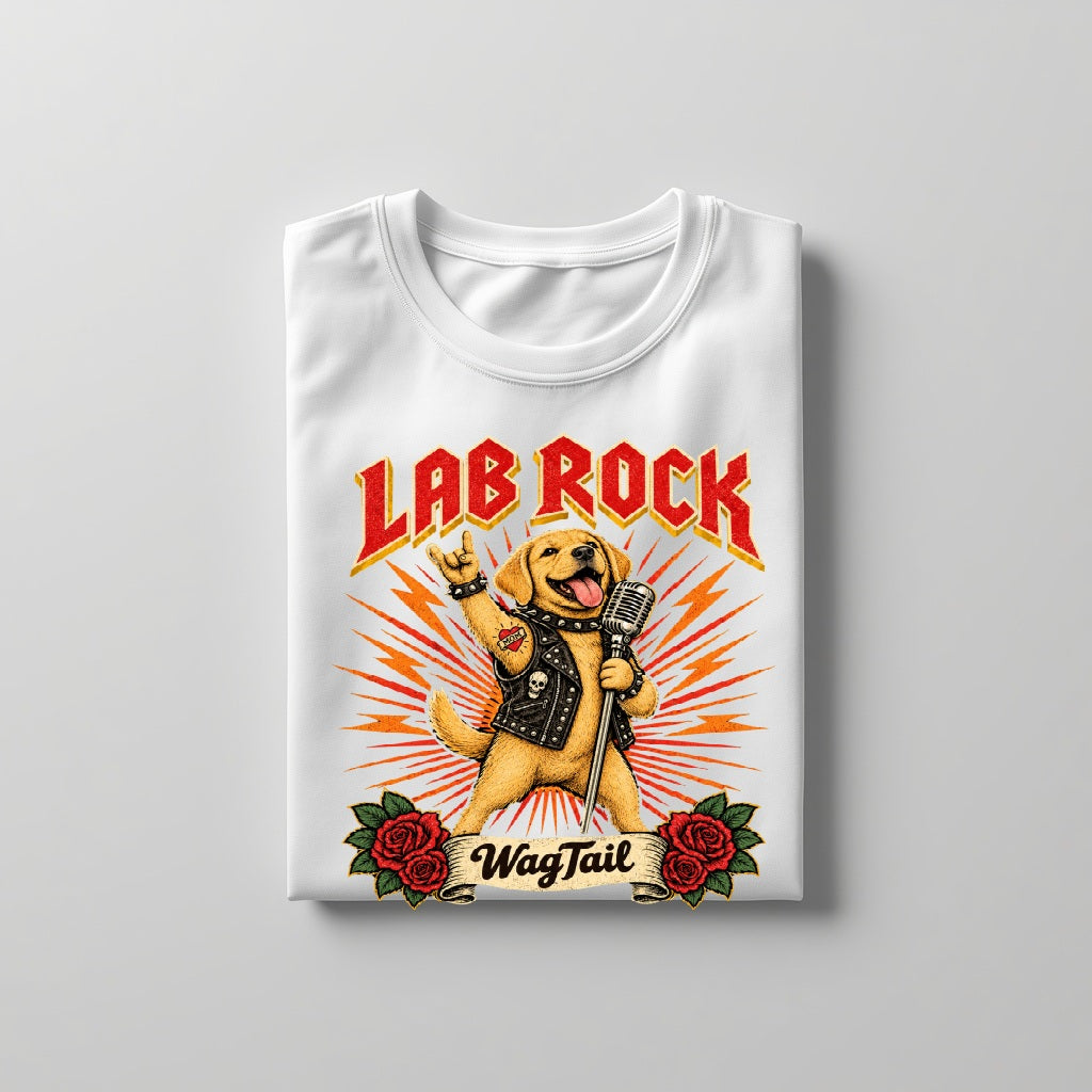 LY Tee Lab Rock Print Unisex Oversized Standard T-Shirt | 100% cotton | Oversized fit